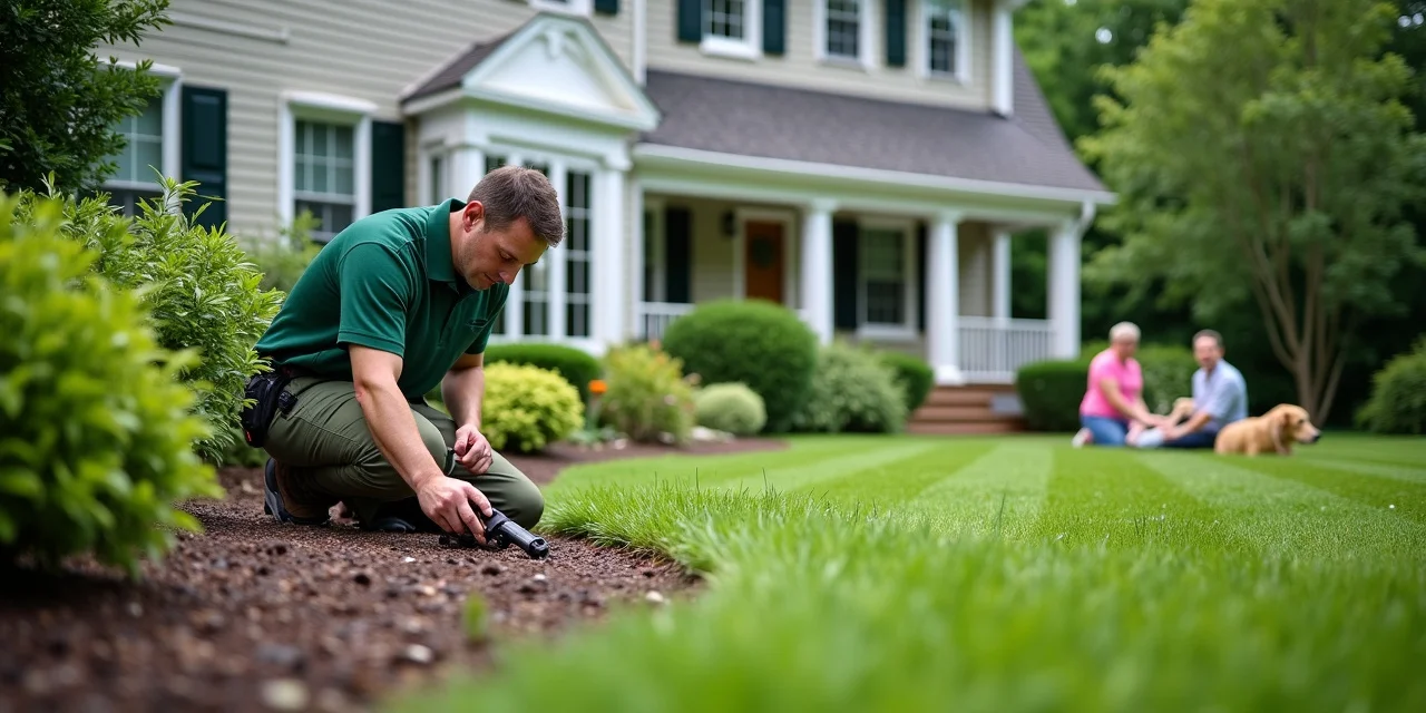 Eco-friendly pest control protecting family and pets in Scarsdale home